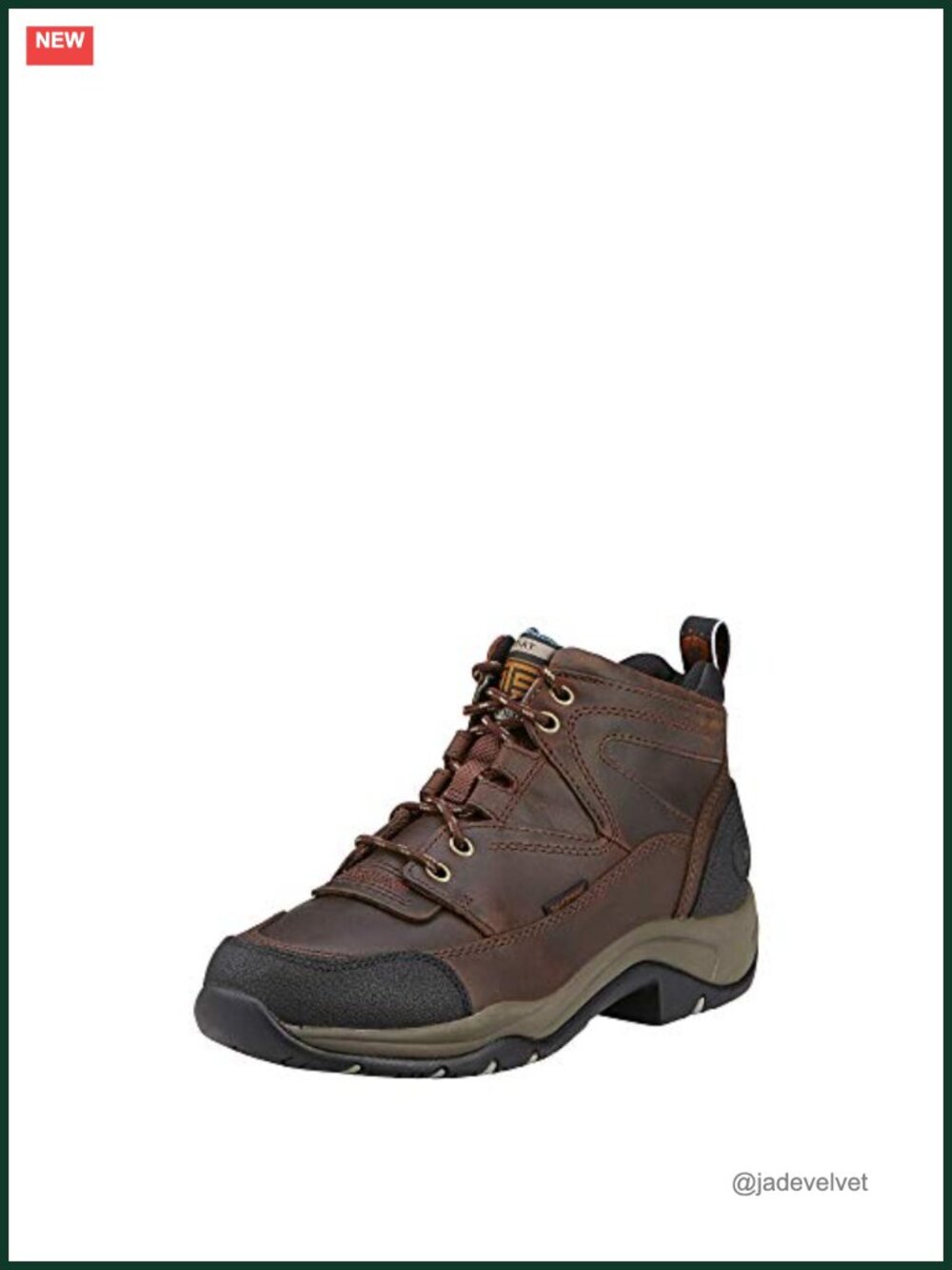 Waterproof Leather Hiking Boots for Women Lace-Up Ankle High